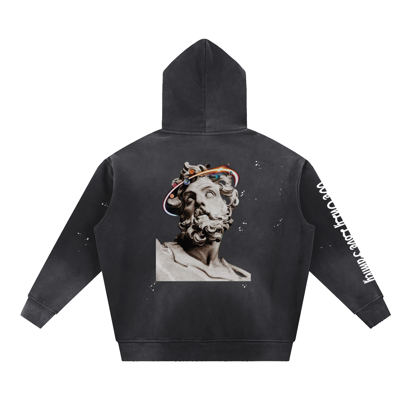 WoLF Vintage Washed Fleece Hoodie