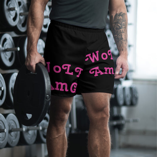 "WoLF AmG"  Athletic Shorts