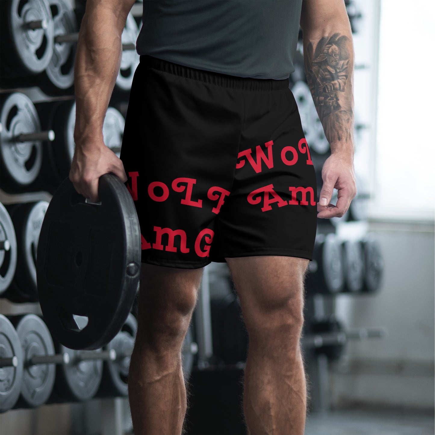 "WoLF AmG" Athletic Shorts