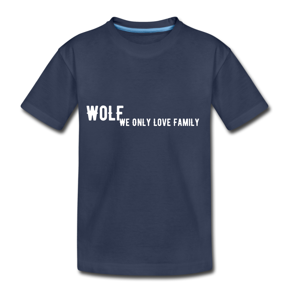 Kids' Premium"WoLF Breakdown" T-Shirt - navy