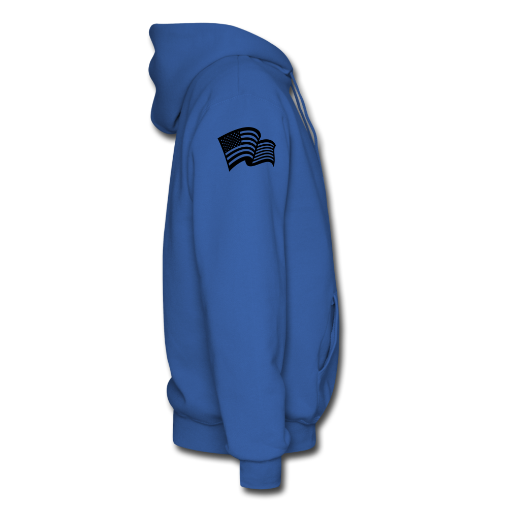 "WoLF LoGo hoodie" - royal blue