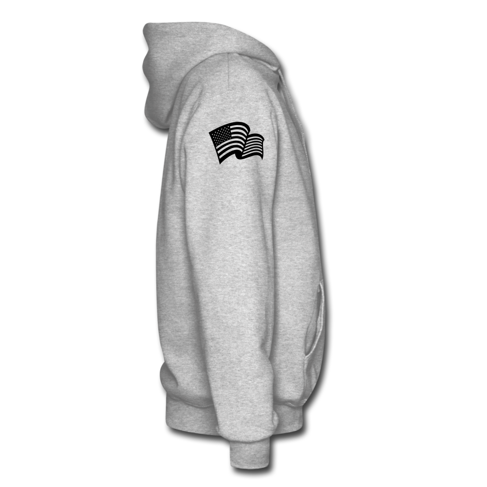 "WoLF LoGo hoodie" - heather gray