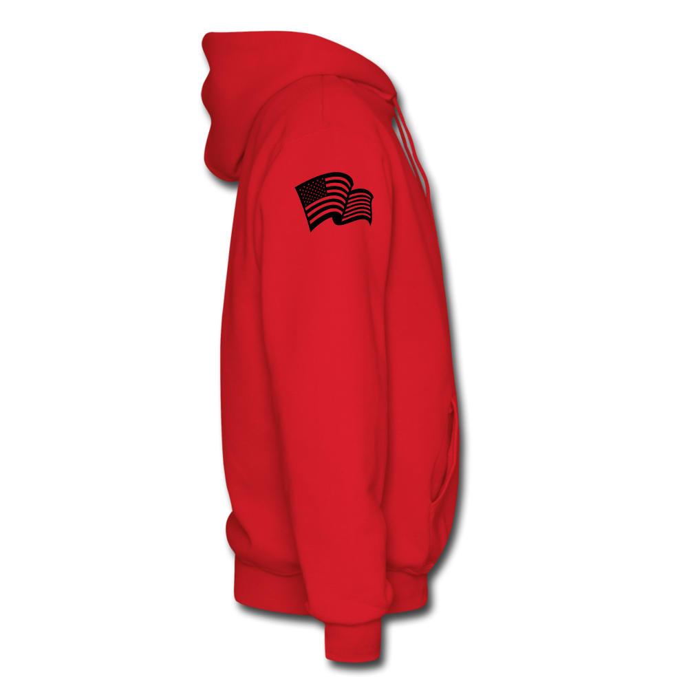 "WoLF LoGo hoodie" - red