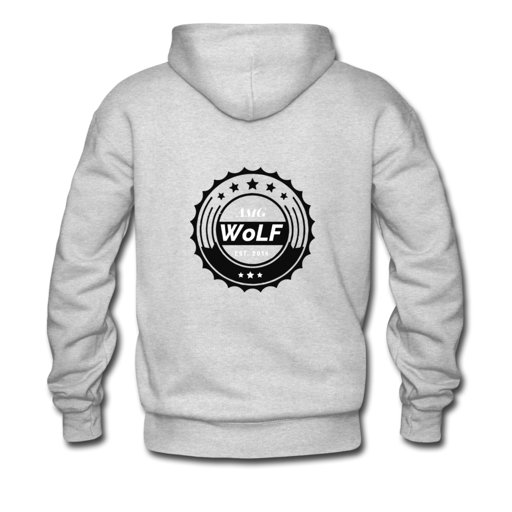 "WoLF LoGo hoodie" - ash