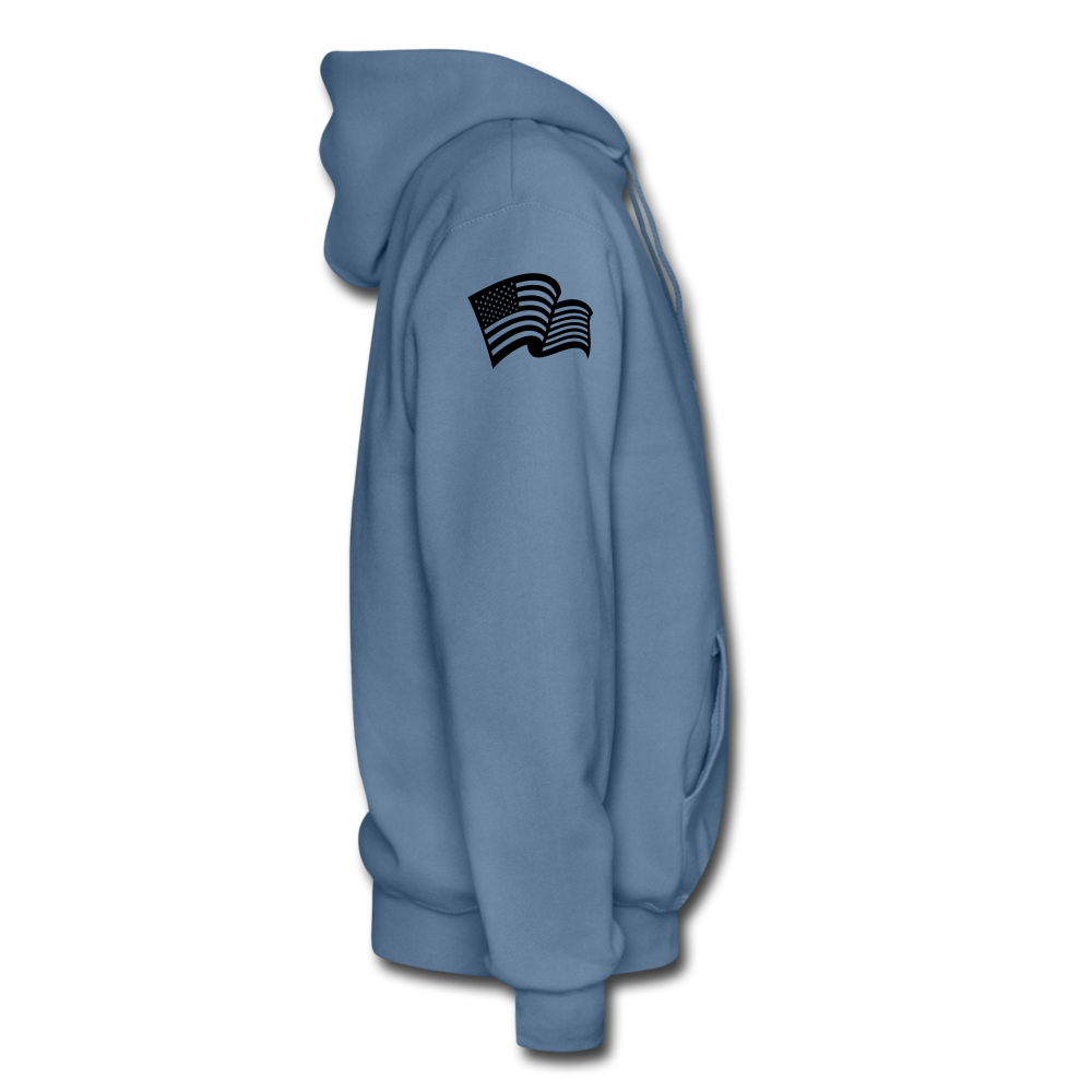 "WoLF LoGo hoodie" - denim blue