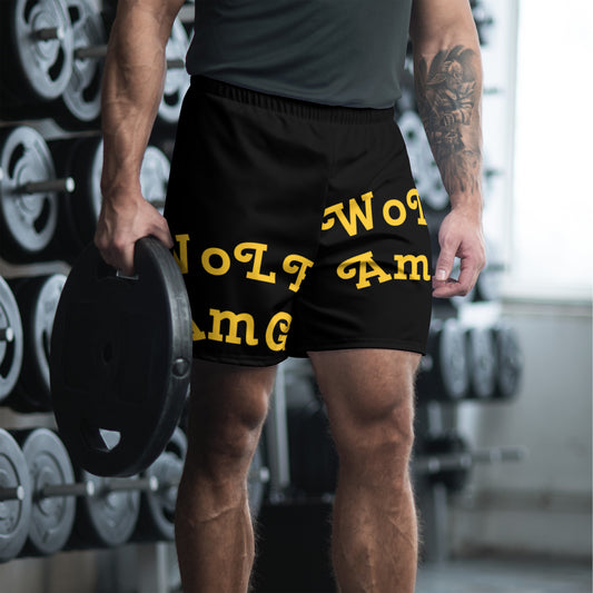 "WoLF AmG"  Athletic Shorts
