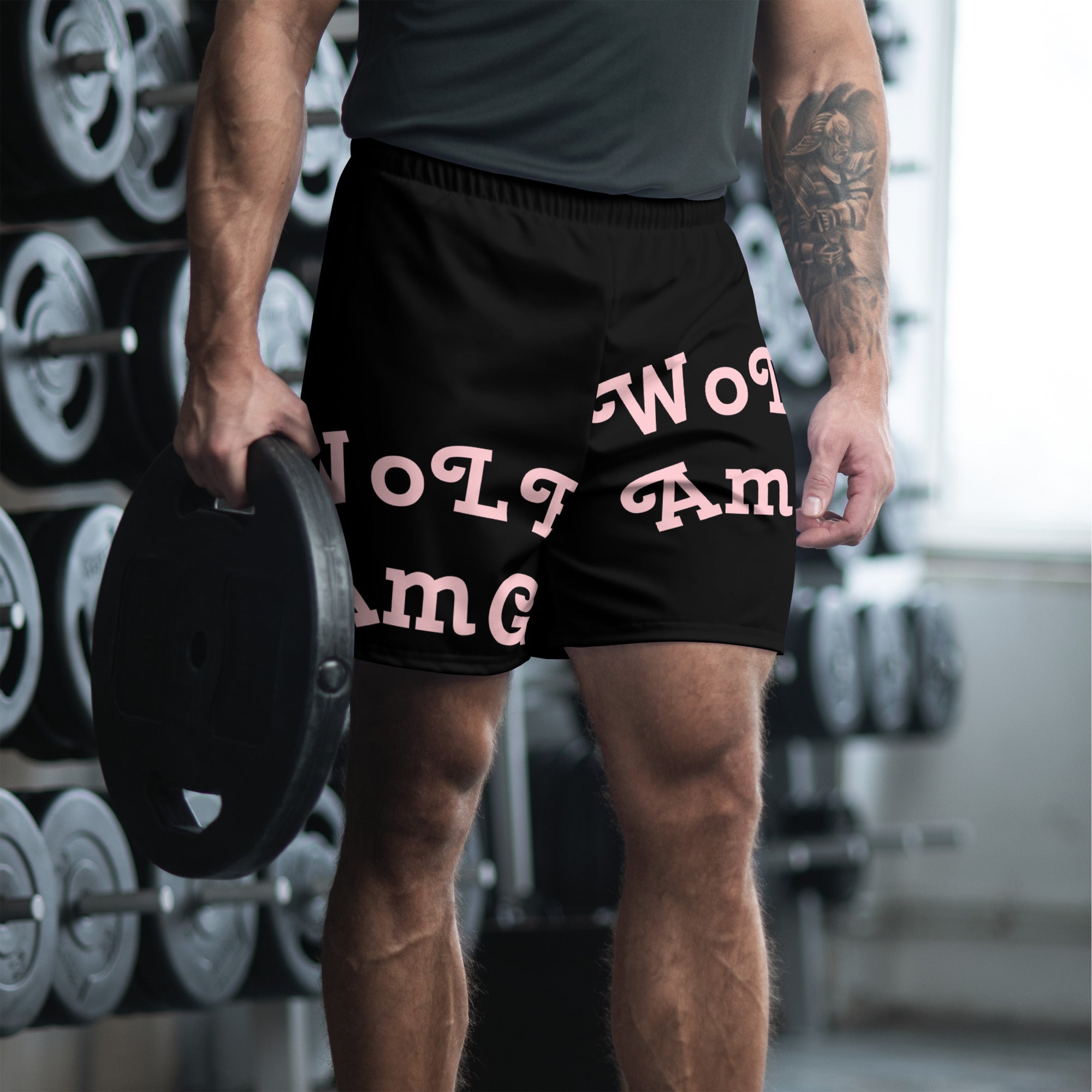 "WoLF AmG" Athletic Shorts