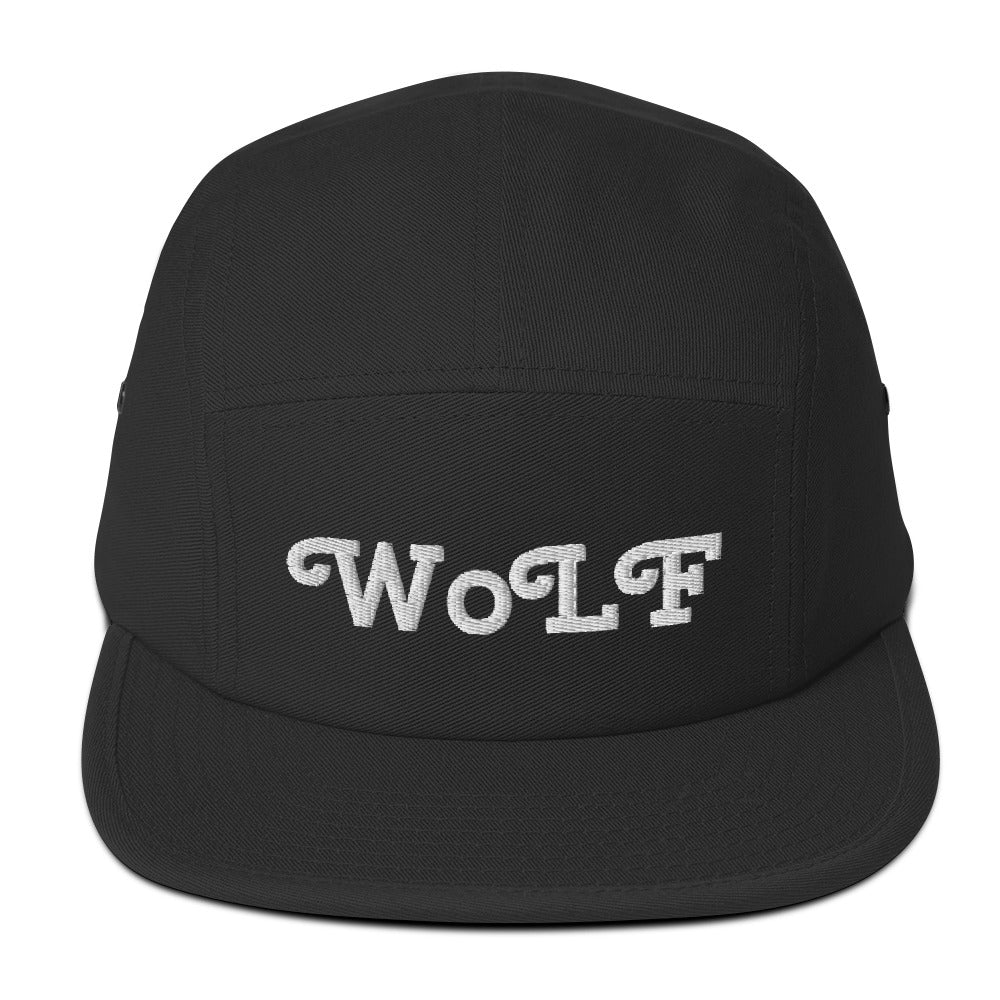 "Five Panel WoLF hat"