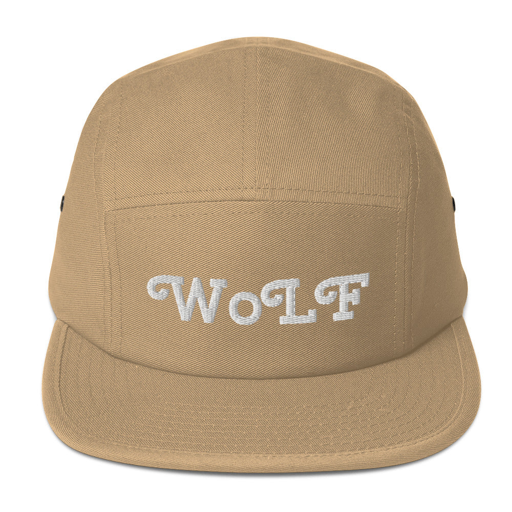 "Five Panel WoLF hat"
