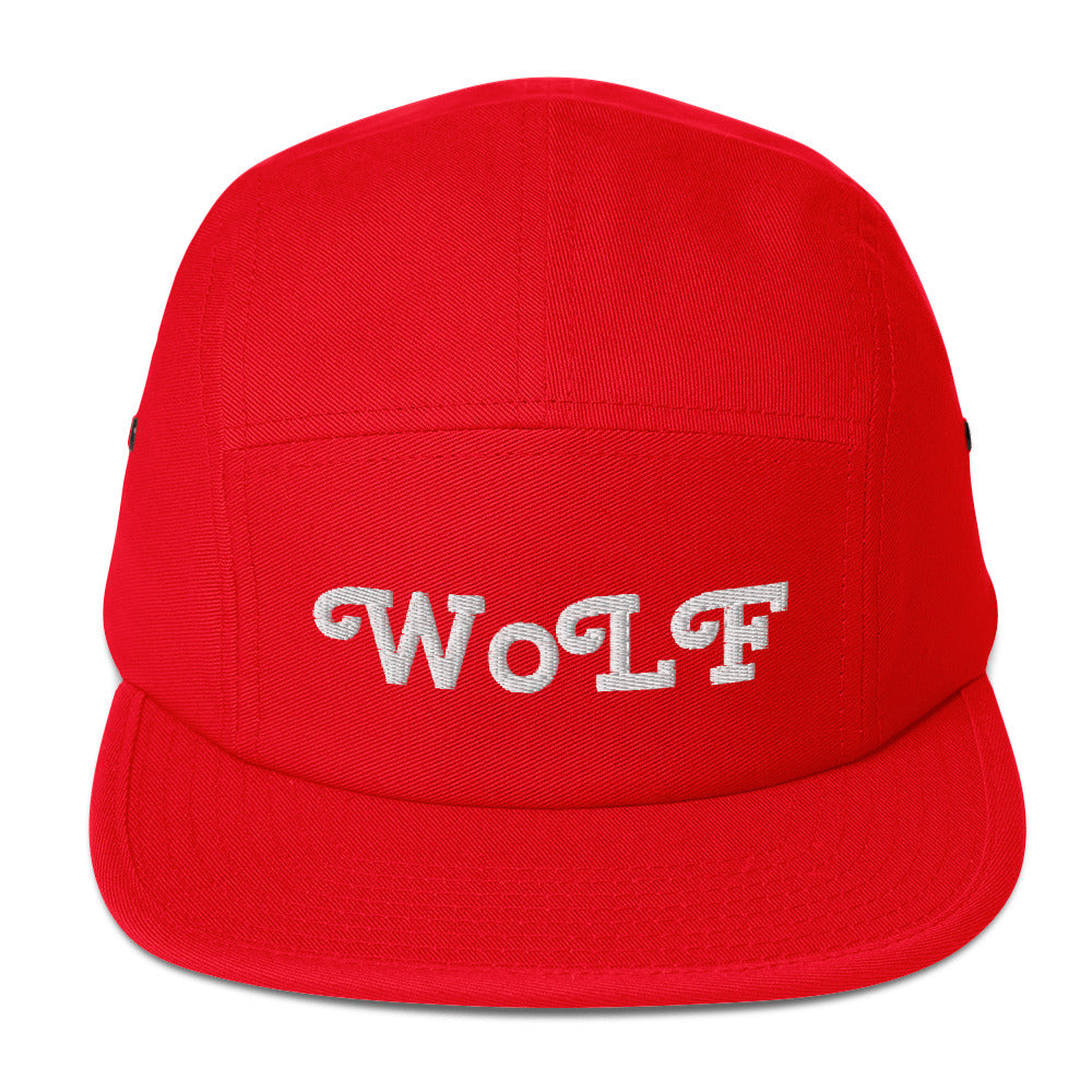 "Five Panel WoLF hat"