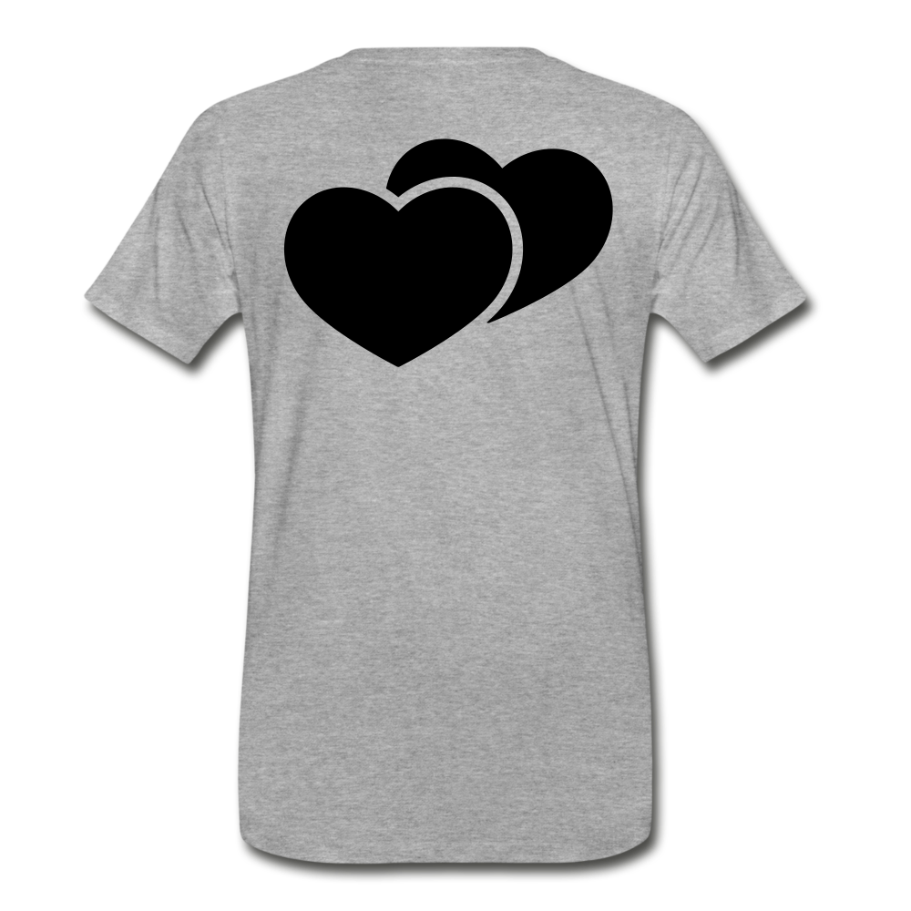 "WoLF Life Line Shirt" - heather gray