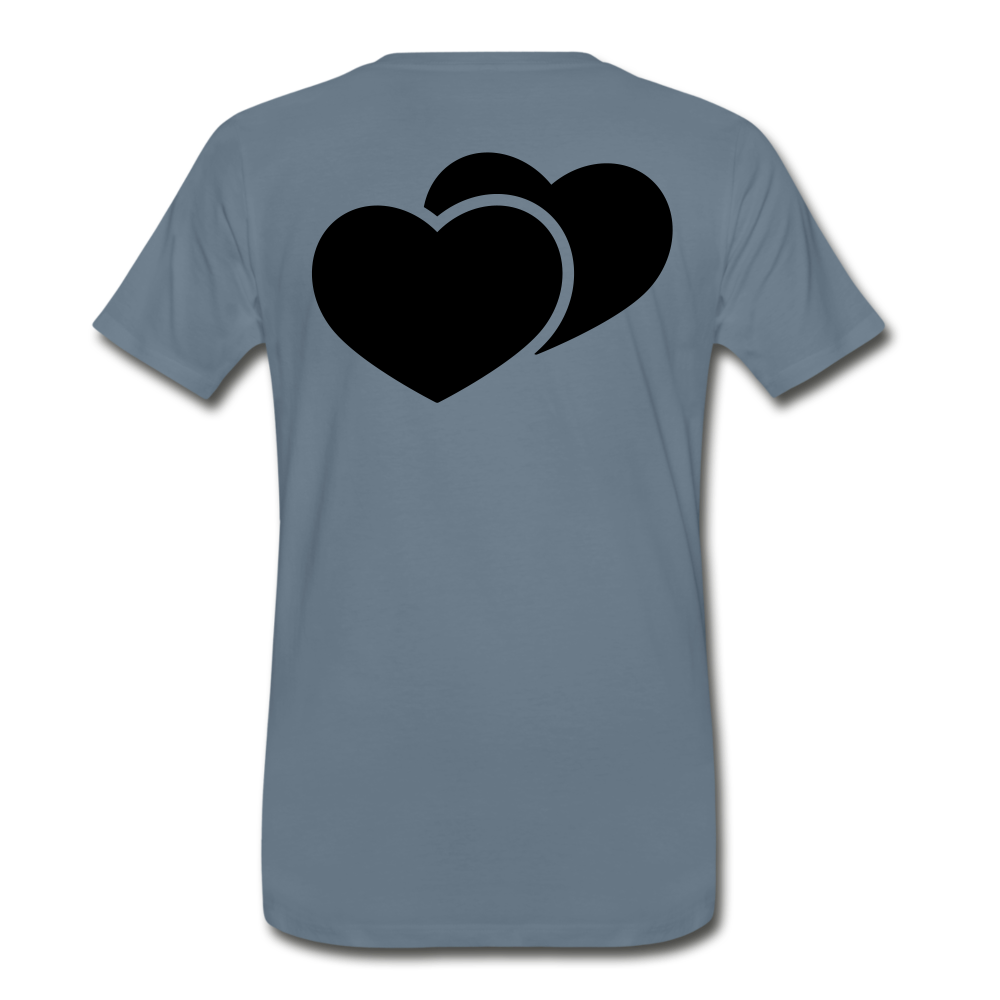"WoLF Life Line Shirt" - steel blue