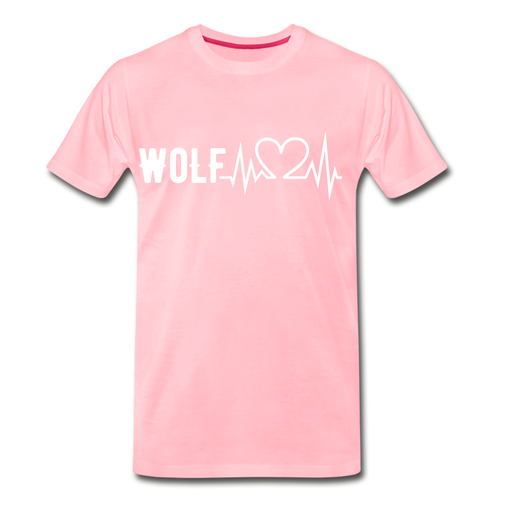 "WoLF Life Line Shirt" - pink