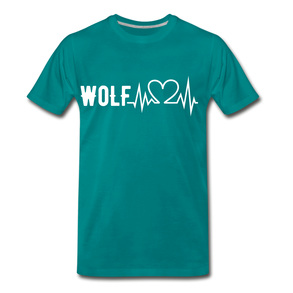 "WoLF Life Line Shirt" - teal