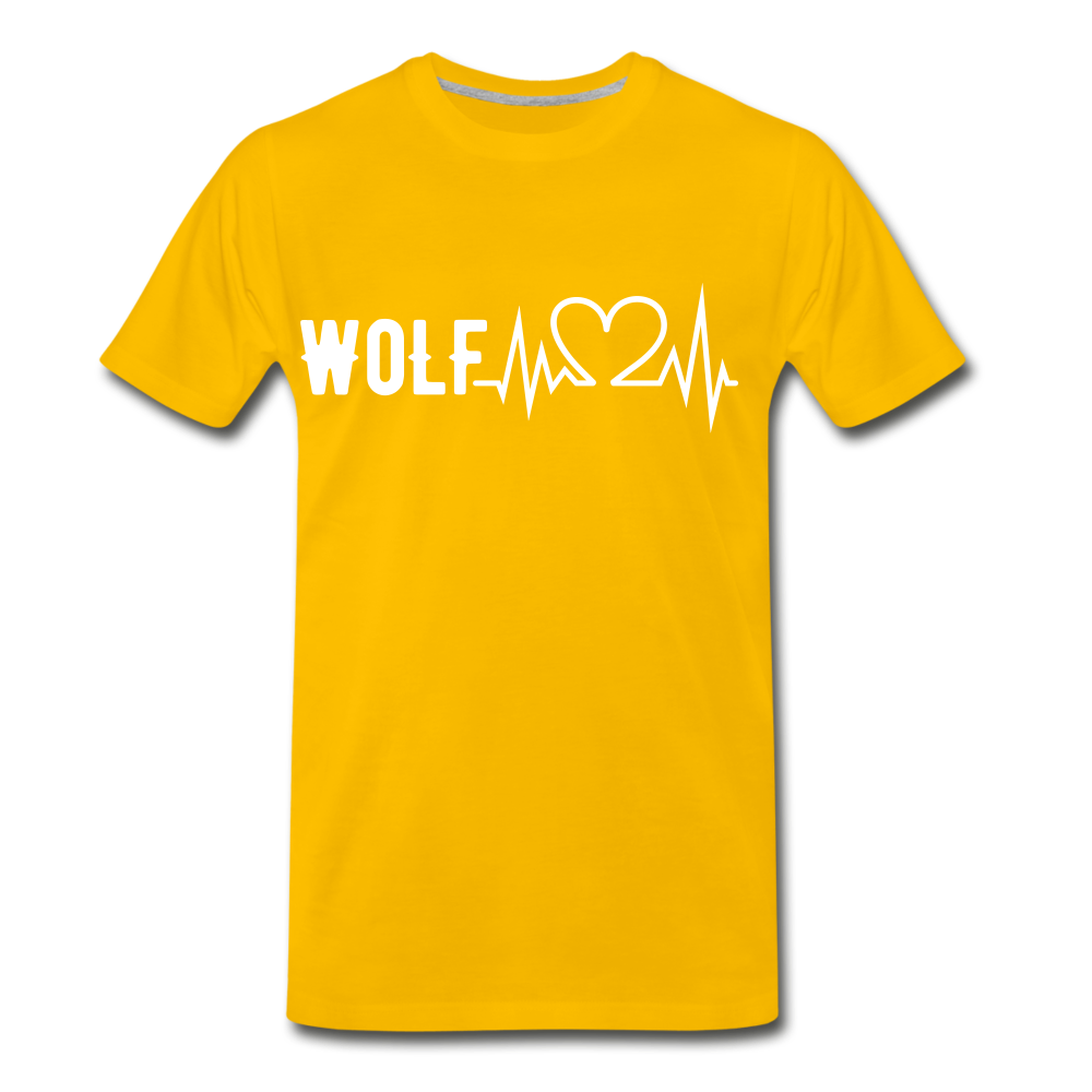 "WoLF Life Line Shirt" - sun yellow