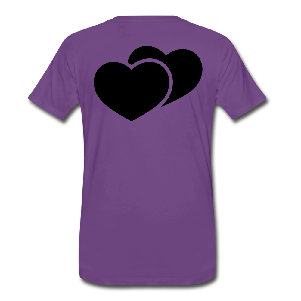 "WoLF Life Line Shirt" - purple