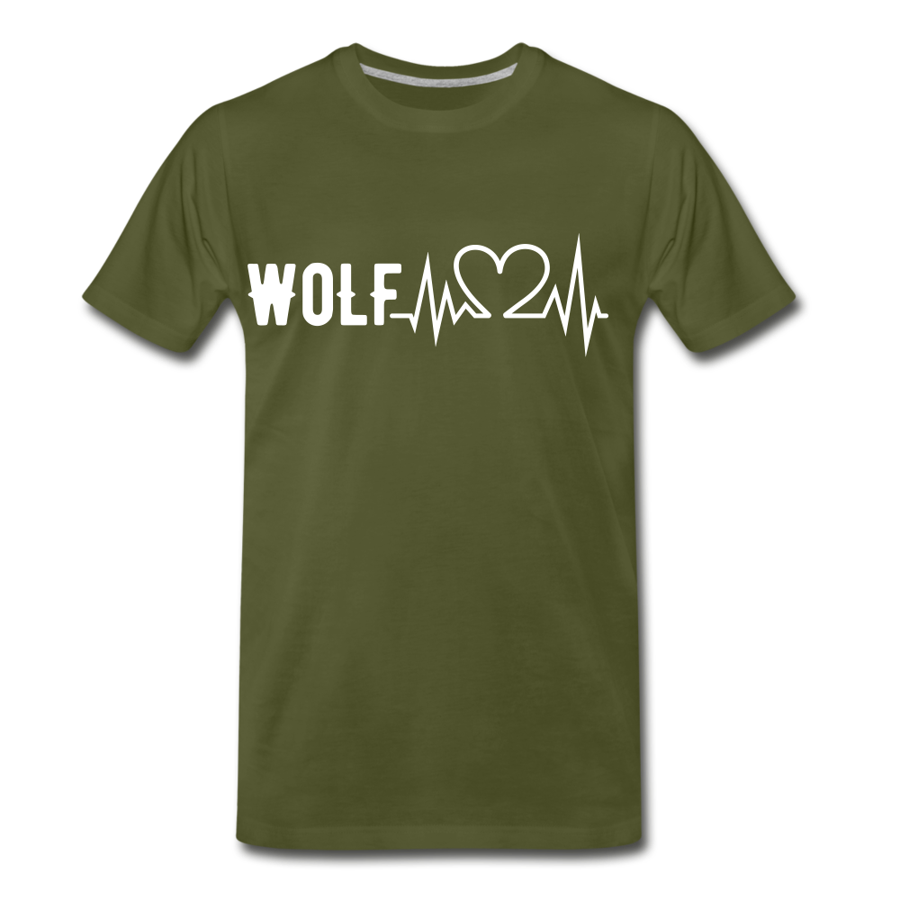 "WoLF Life Line Shirt" - olive green