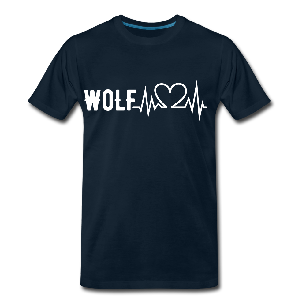 "WoLF Life Line Shirt" - deep navy