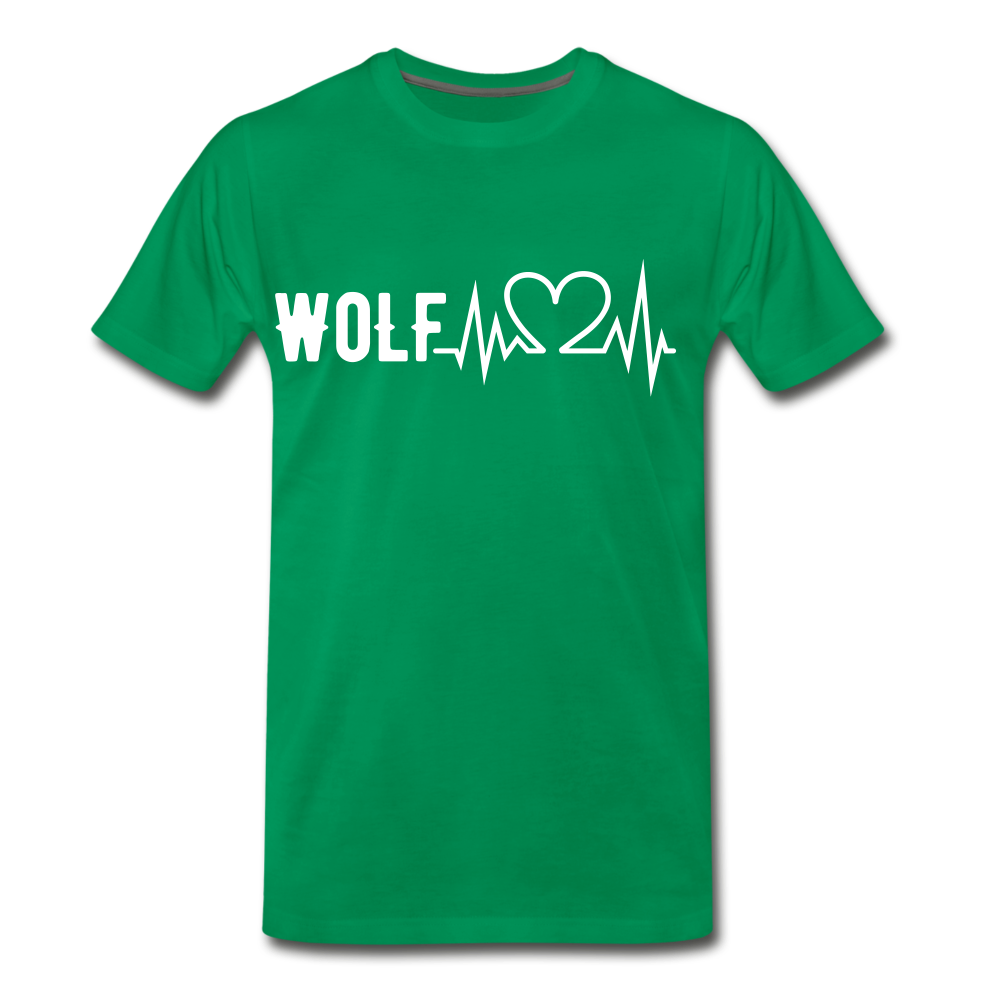 "WoLF Life Line Shirt" - kelly green