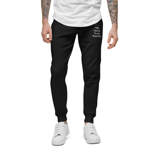 Unisex fleece "Love Way" sweatpants